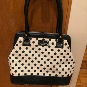 Kate Spade polka dot shoulder bag